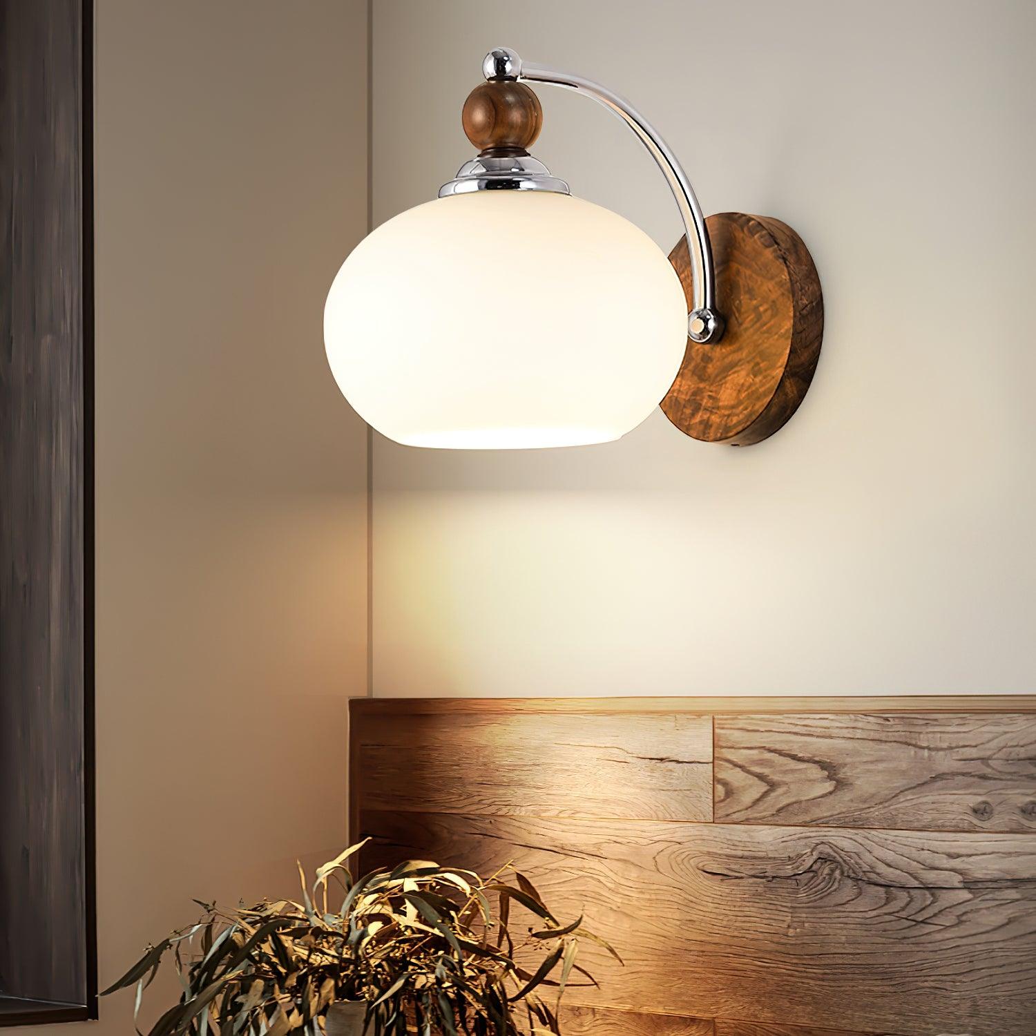 modern-walnut-wood-wall-sconce-with-globe-glass-shade-mid-century-interior-vanity-lighting
