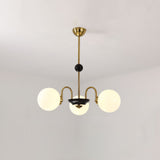 modern-mid-century-glass-globe-chandelier-with-metal-rod-frame-and-white-opal-shades
