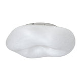Modern Yunduo Silk Flush Mount Ceiling Light Minimalist LED Fixture for Bedroom and Dining Spaces