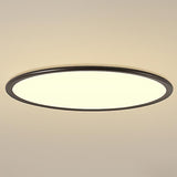 Modern 16 Inch Ultra Thin LED Round Flush Mount Ceiling Light for Bedroom and Living Room