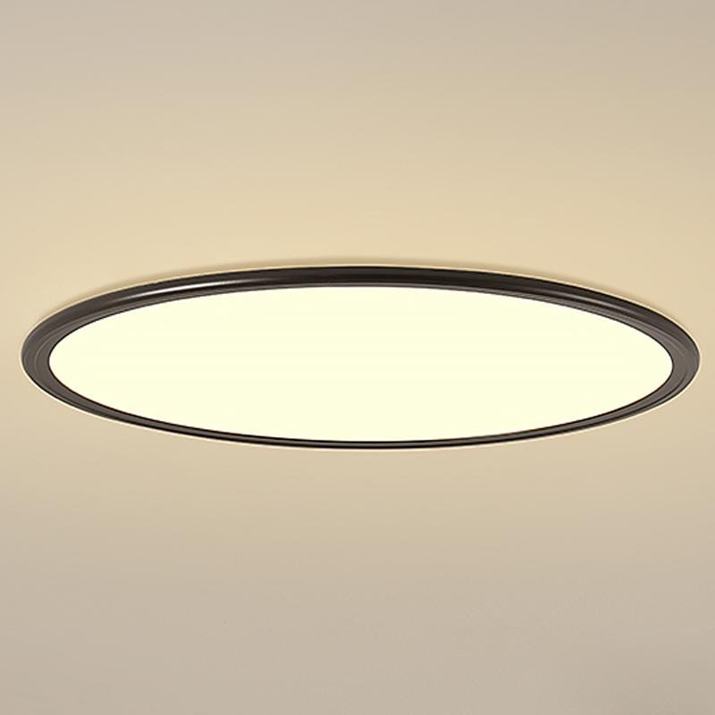 Modern 16 Inch Ultra Thin LED Round Flush Mount Ceiling Light for Bedroom and Living Room