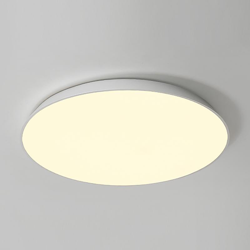 Modern Bowl Shaped LED Flush Mount Ceiling Light with Iron and Acrylic Shade