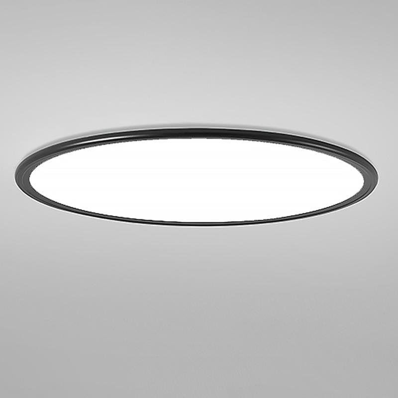 Modern 16 Inch Ultra Thin LED Round Flush Mount Ceiling Light for Bedroom and Living Room