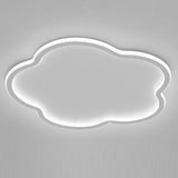 Modern Cloud Shaped LED Flush Mount Ceiling Light for Bedroom and Living Room 16 Inch