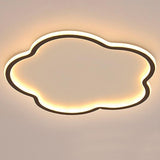 Modern Cloud Shaped LED Flush Mount Ceiling Light for Bedroom and Living Room 16 Inch
