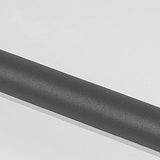 Modern LED Flush Mount Ceiling Light with Dual Rotatable Spotlights and Black Aluminum Frame