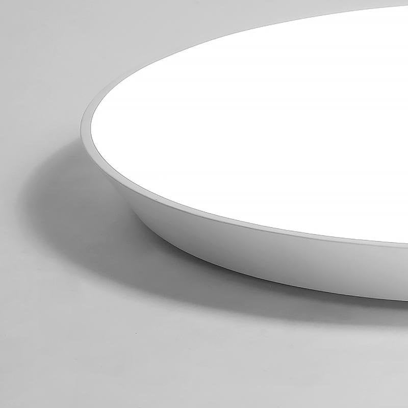 Modern Bowl Shaped LED Flush Mount Ceiling Light with Iron and Acrylic Shade