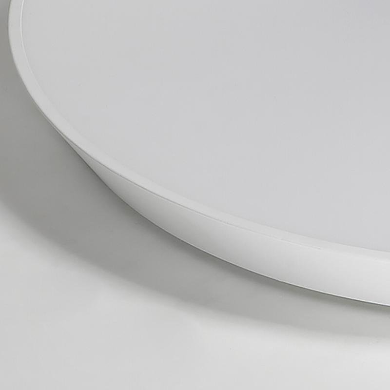 Modern Bowl Shaped LED Flush Mount Ceiling Light with Iron and Acrylic Shade