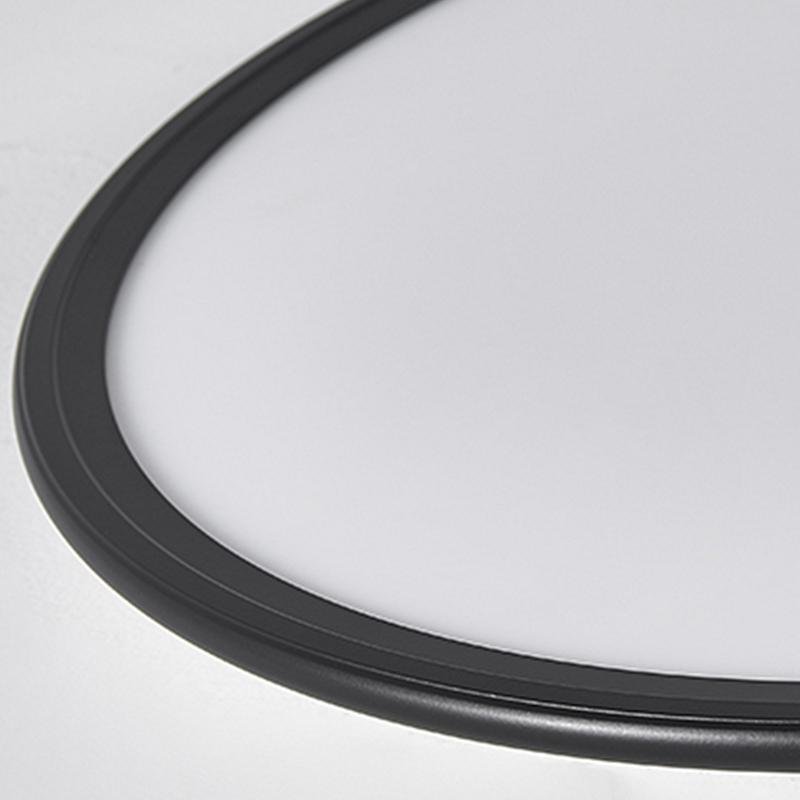 Modern 16 Inch Ultra Thin LED Round Flush Mount Ceiling Light for Bedroom and Living Room