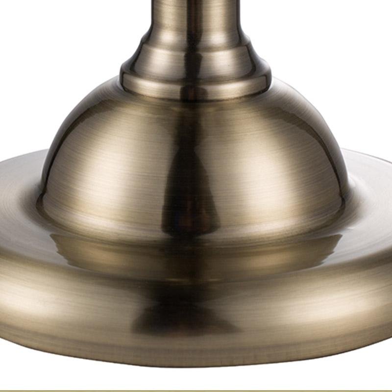 Bronze Antique Metallic LED Desk Lamp with Adjustable Gooseneck for Office and Task Lighting