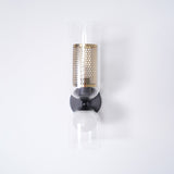 modern-industrial-black-metal-and-clear-glass-multidirectional-double-wall-sconce