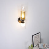 modern-industrial-black-metal-and-clear-glass-multidirectional-double-wall-sconce