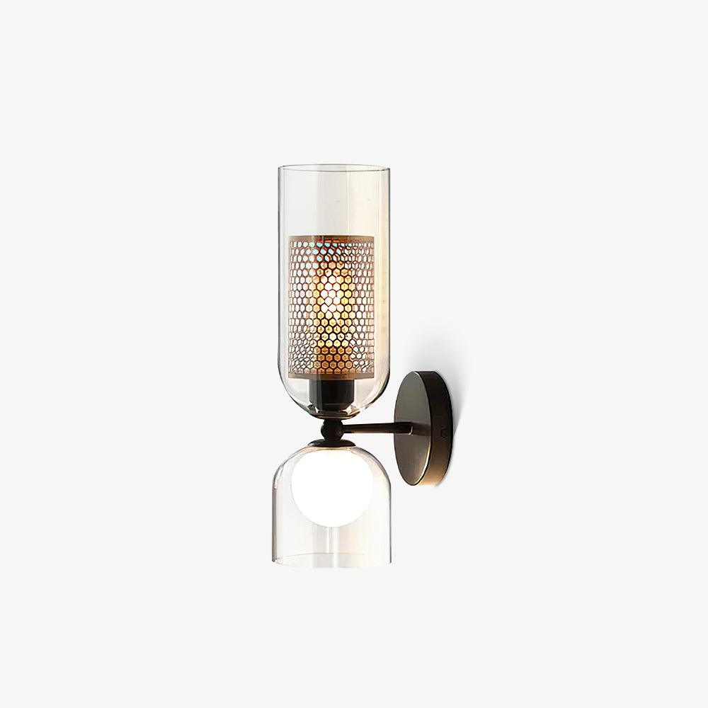 modern-industrial-black-metal-and-clear-glass-multidirectional-double-wall-sconce