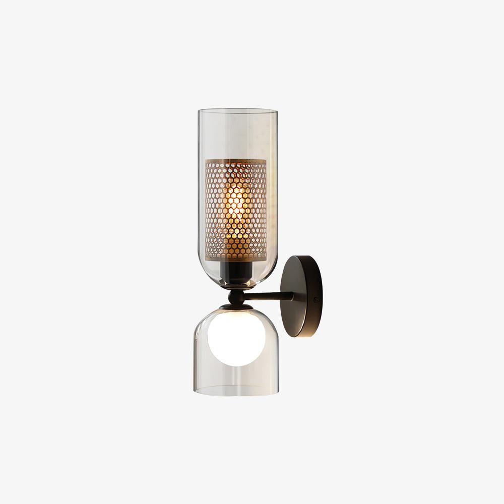 modern-industrial-black-metal-and-clear-glass-multidirectional-double-wall-sconce
