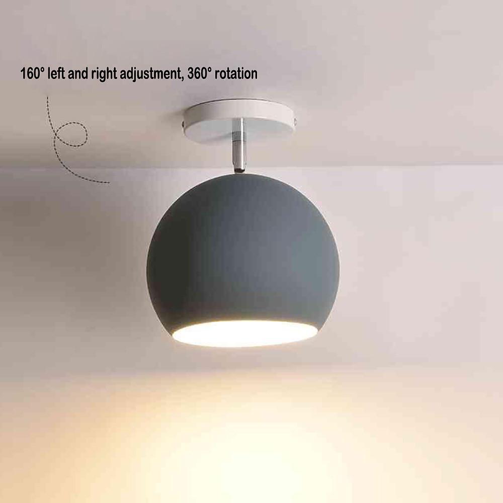 Artistic Geometric Overlapping Oval Flush Mount Metal Ceiling Light Fixture