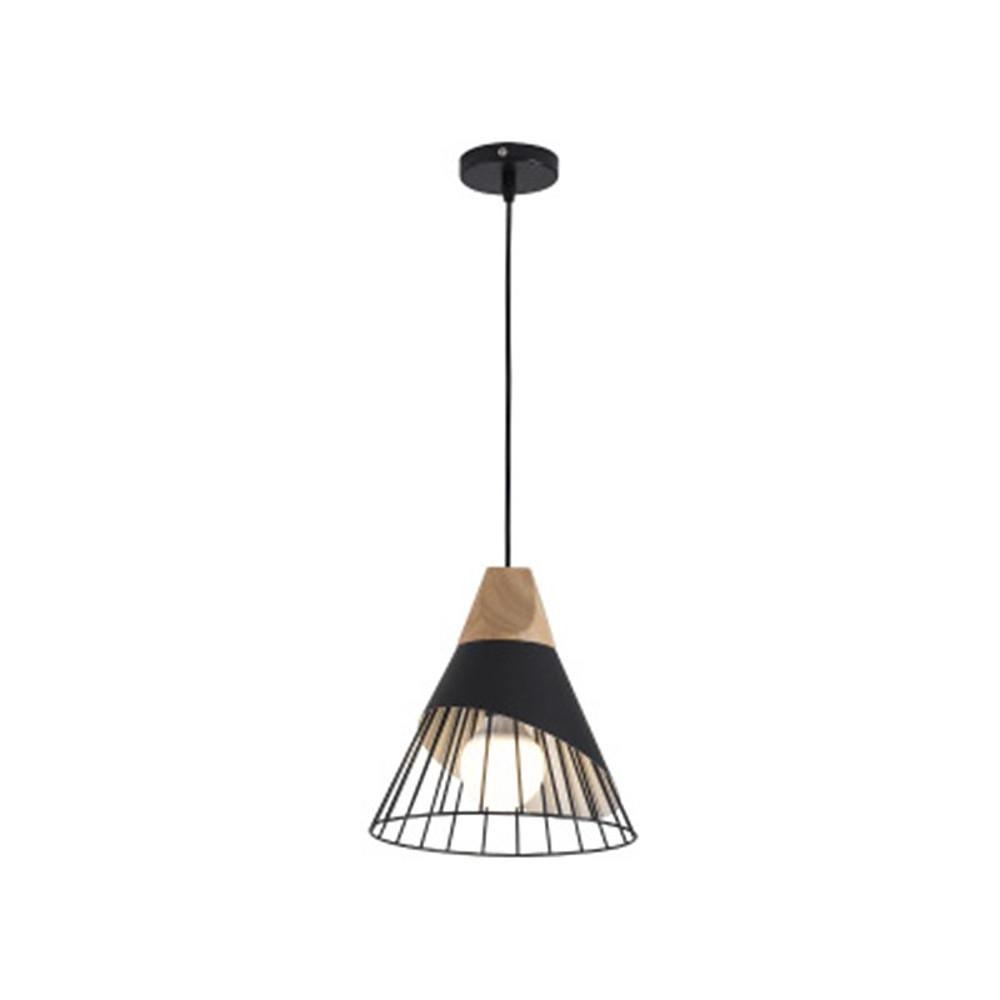 Abstract Cone Shaped Metal Pendant Light Nordic Minimalist Kitchen Island Hanging Ceiling Fixture