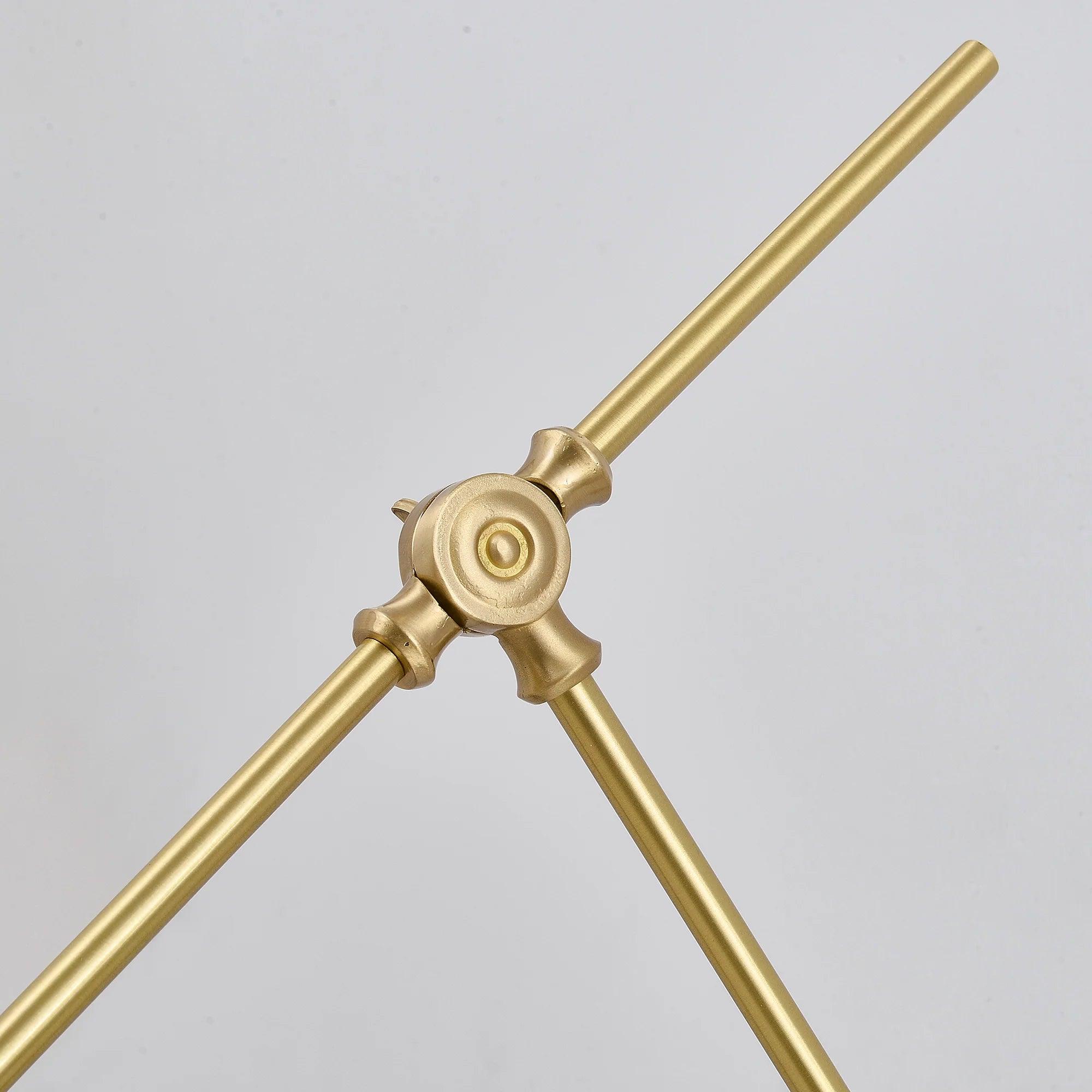 Adjustable Arm Plug In Wall Lamp with Metal Shade Mid Century Modern Sconce