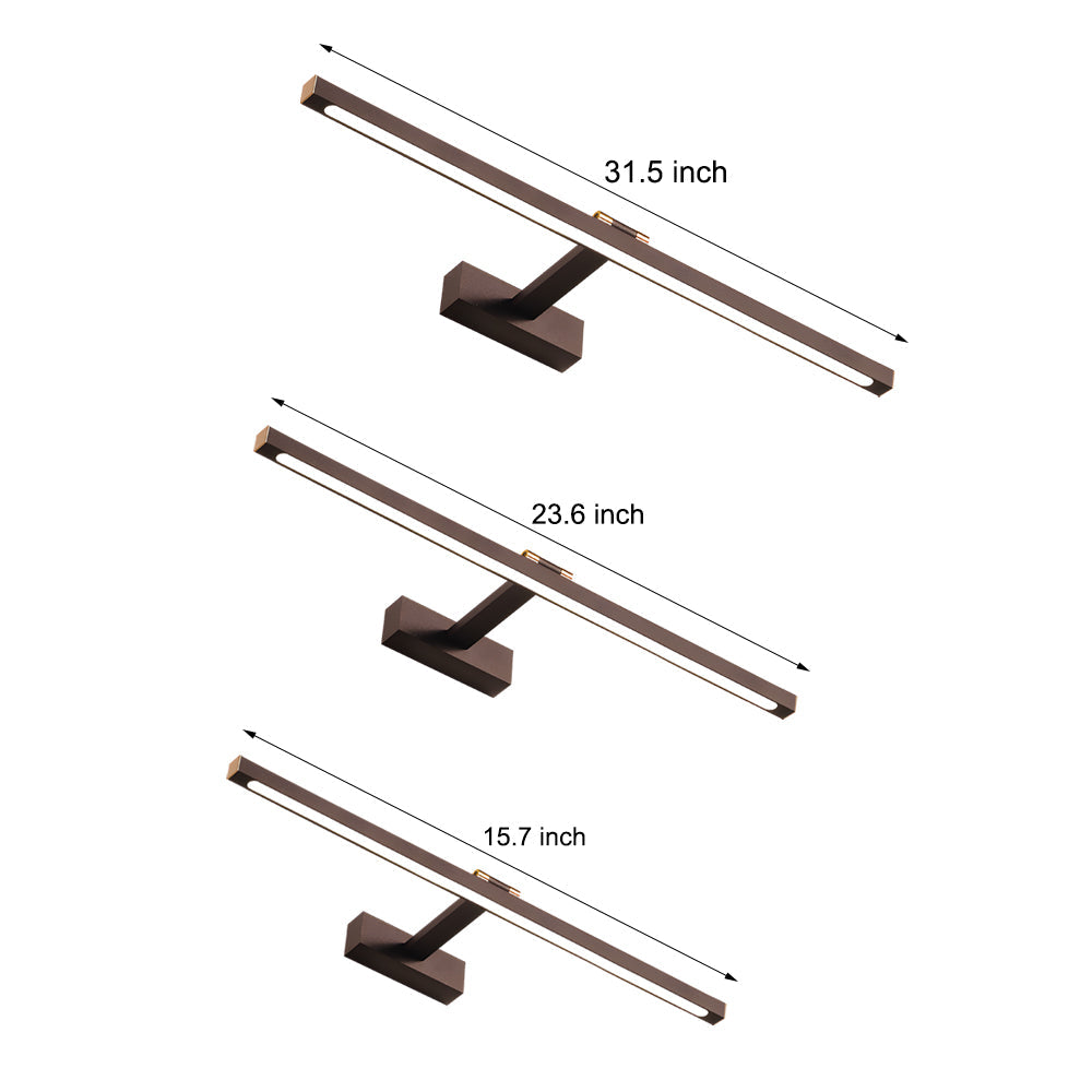 Adjustable LED Bathroom Vanity Mirror Light Bar Aluminum Wall Sconce for Dressing Table