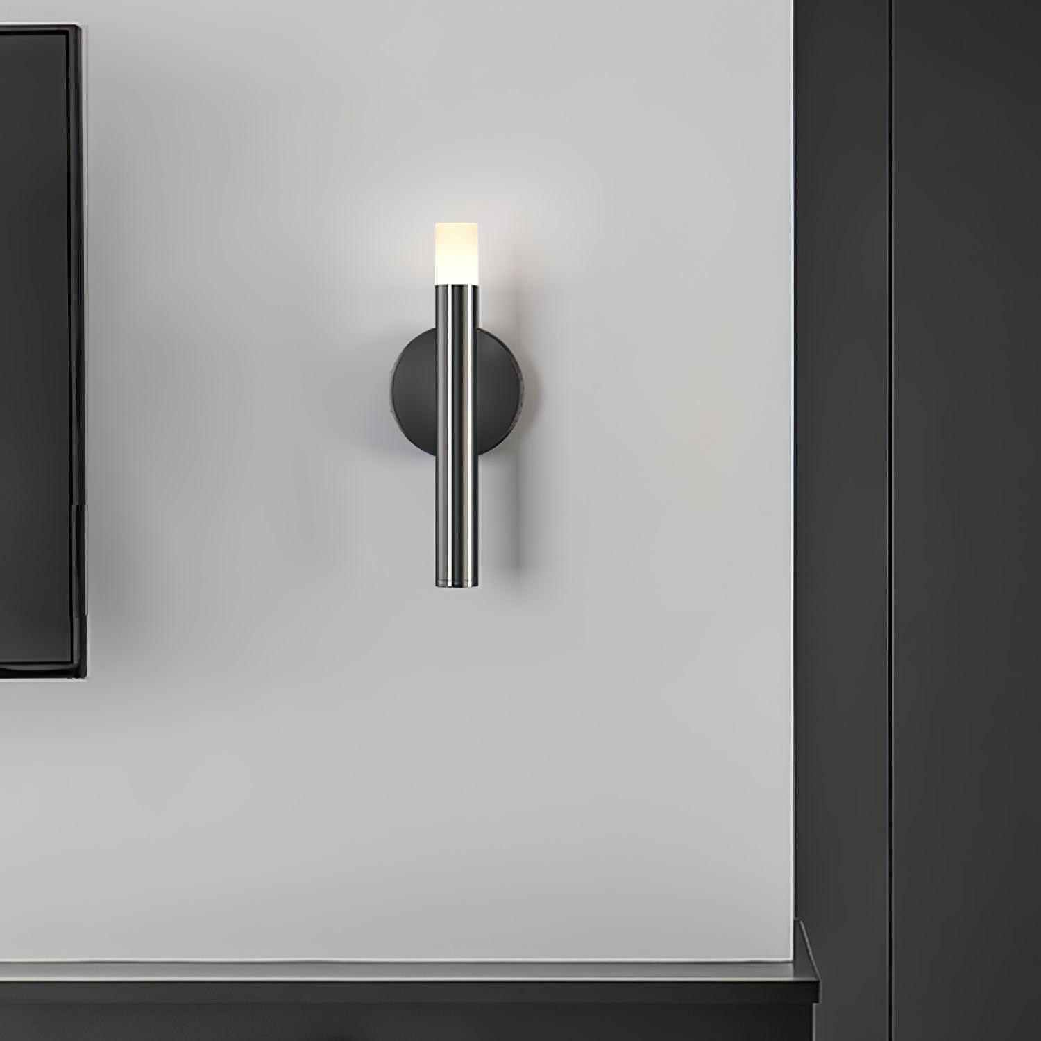 Adjustable LED Bedside Reading Wall Lamp Set of 2 with Space Saving Flush Mount Design