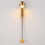 Adjustable Nordic Style LED Wall Sconce with Rotary Switch and 180 Degree Rotation