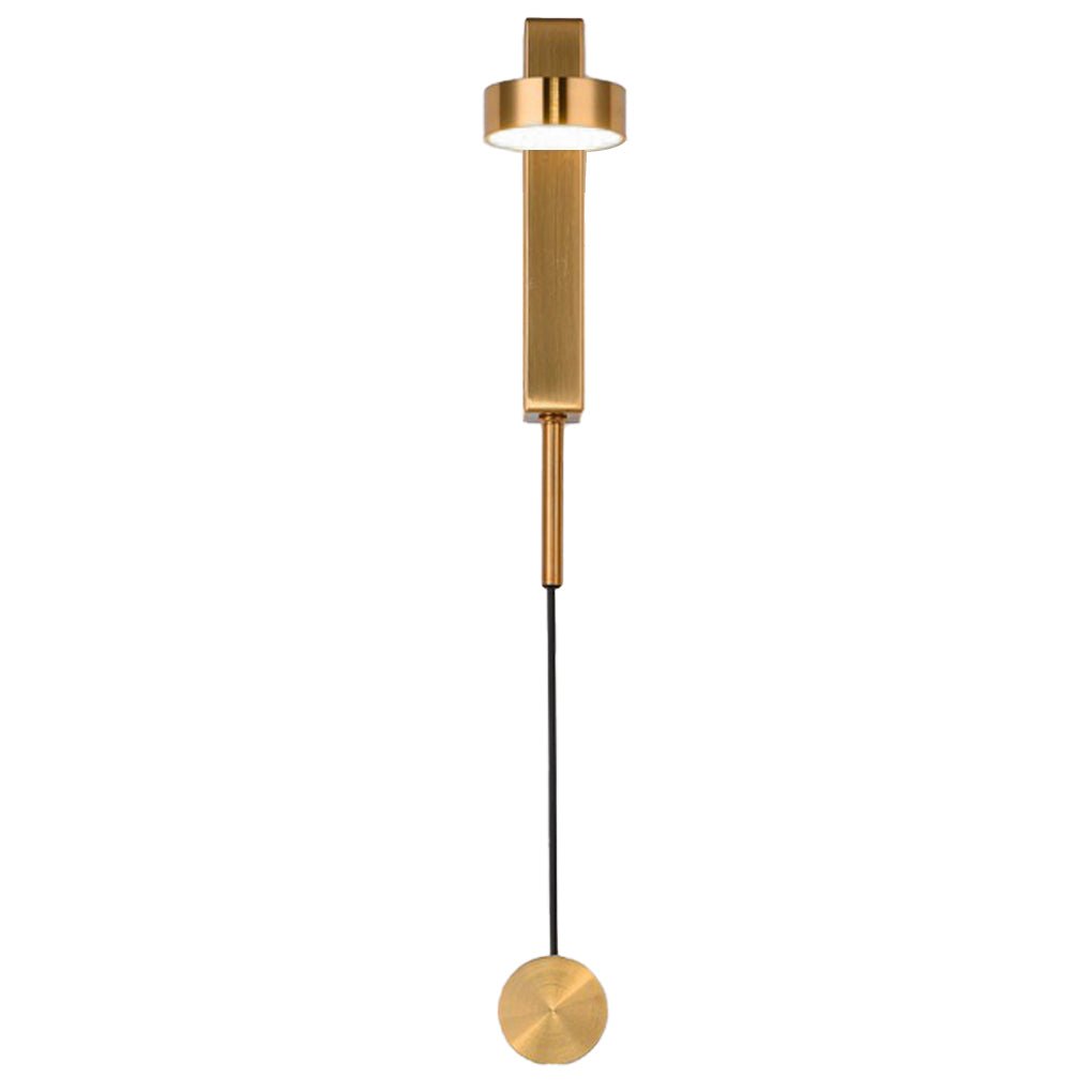 Adjustable Nordic Style LED Wall Sconce with Rotary Switch and 180 Degree Rotation