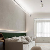 Adjustable Steel Strip LED Linear Wall Light Rotatable Anti Glare Design 157 Inch Length
