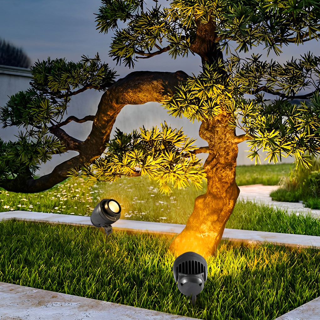 Adjustable Waterproof LED Garden Spotlight for Tree and Architectural Landscape Lighting