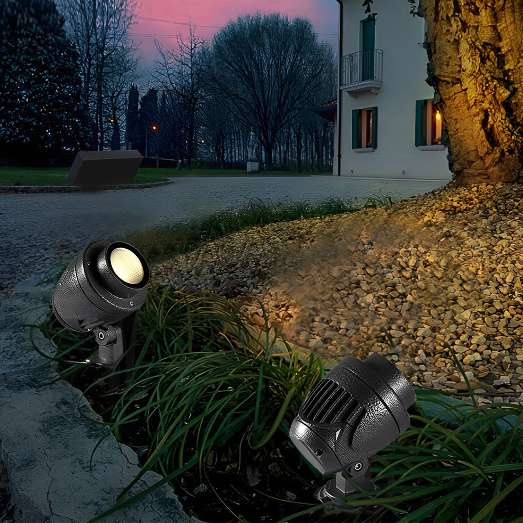 Adjustable Waterproof LED Garden Spotlight for Tree and Architectural Landscape Lighting