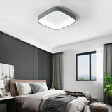 Modern Square LED Flush Mount Ceiling Light for Bedroom and Living Room Lighting