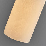 Alabaster Pendant Light Mid Century Modern Brass Hanging Lamp for Kitchen Island Foyer