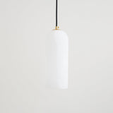 Alabaster Pendant Light Mid Century Modern Brass Hanging Lamp for Kitchen Island Foyer