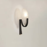 Alice Modern Alabaster Stone Wall Sconce Integrated LED Lighting for Bedroom and Hallway