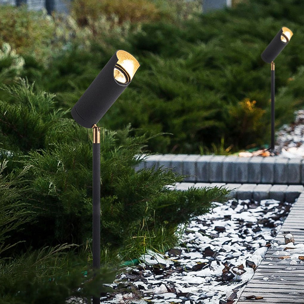 Aluminum LED Outdoor Garden Spike Light Waterproof Landscape Pathway Spotlight Warm White
