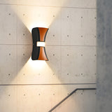 Aluminum Modern Outdoor LED Wall Sconce Waterproof Up and Down Exterior Light Fixture