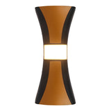 Aluminum Modern Outdoor LED Wall Sconce Waterproof Up and Down Exterior Light Fixture