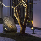 Aluminum Outdoor LED Landscape Spotlight IP65 Waterproof Ground Garden Lawn Light for Courtyards