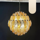 amber-poliedri-murano-glass-sphere-chandelier-with-gold-or-chrome-finish