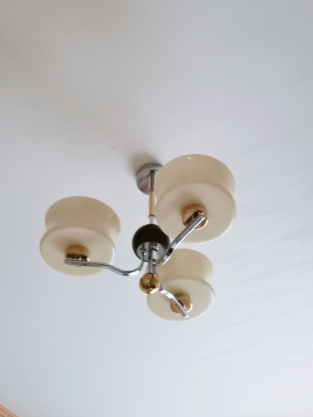 Anath Modern Schoolhouse Multi Head Pendant Light Glass Globe Chandelier for Foyer