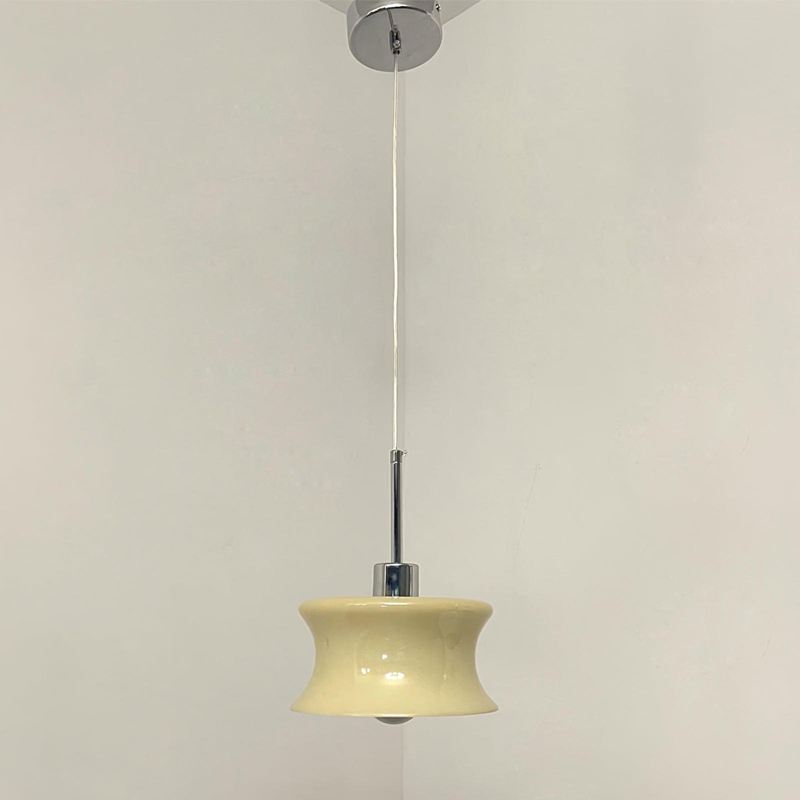 Anath Traditional Schoolhouse Glass Pendant Light Ceiling Hanging Lamp for Kitchen Island and Foyer