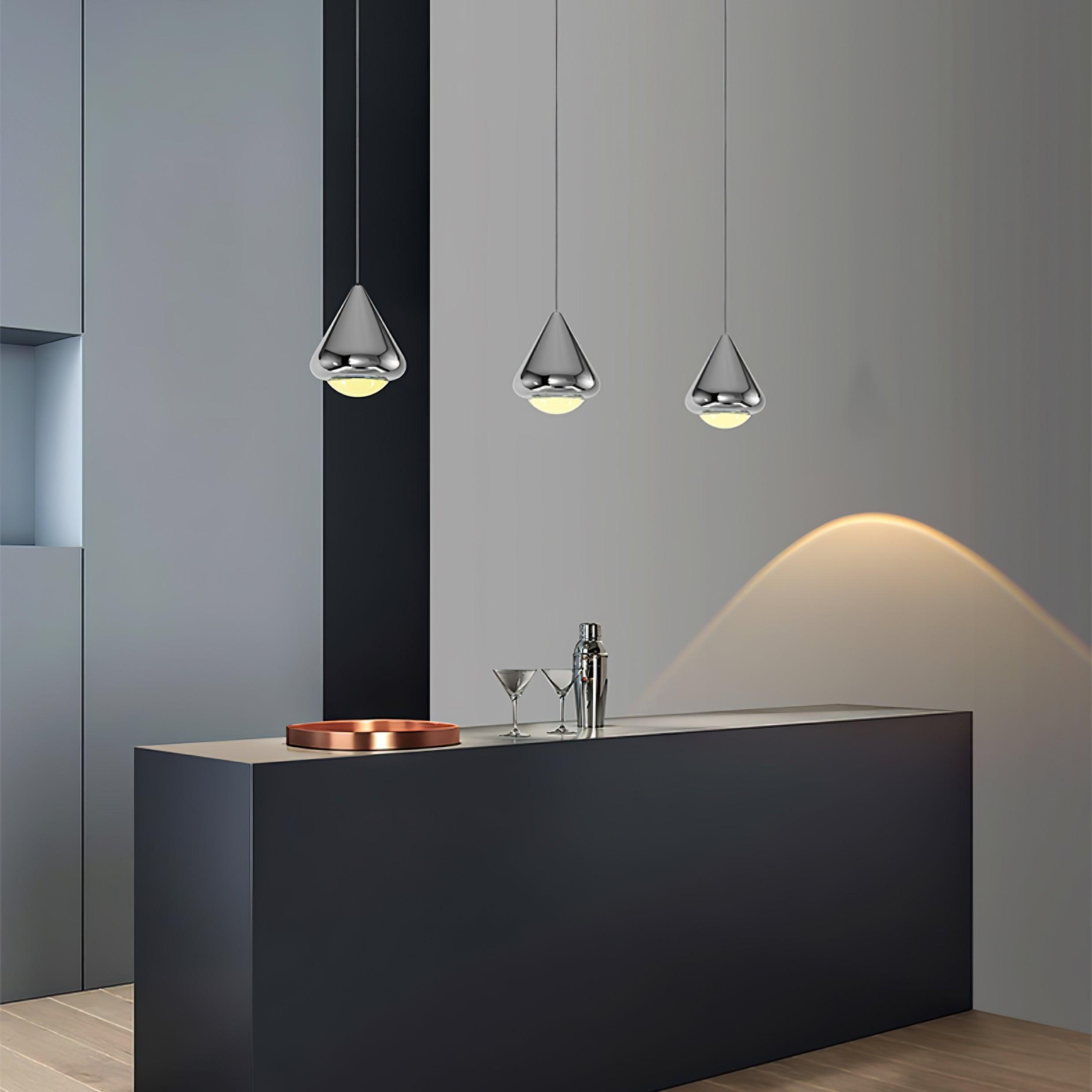 Apollo Modern LED Cylinder Pendant Light Adjustable Hanging Lamp for Home Decor
