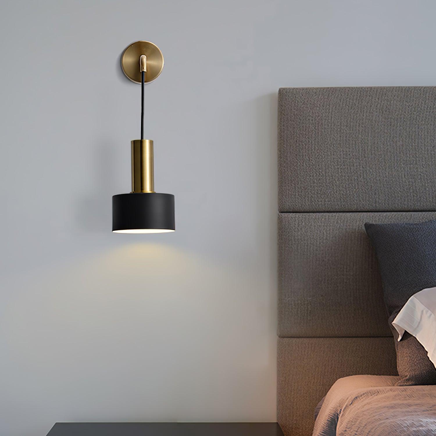 Arne Industrial Wall Sconce Metal Bracket Light for Indoor Bedroom Hallway and Living Room Decor