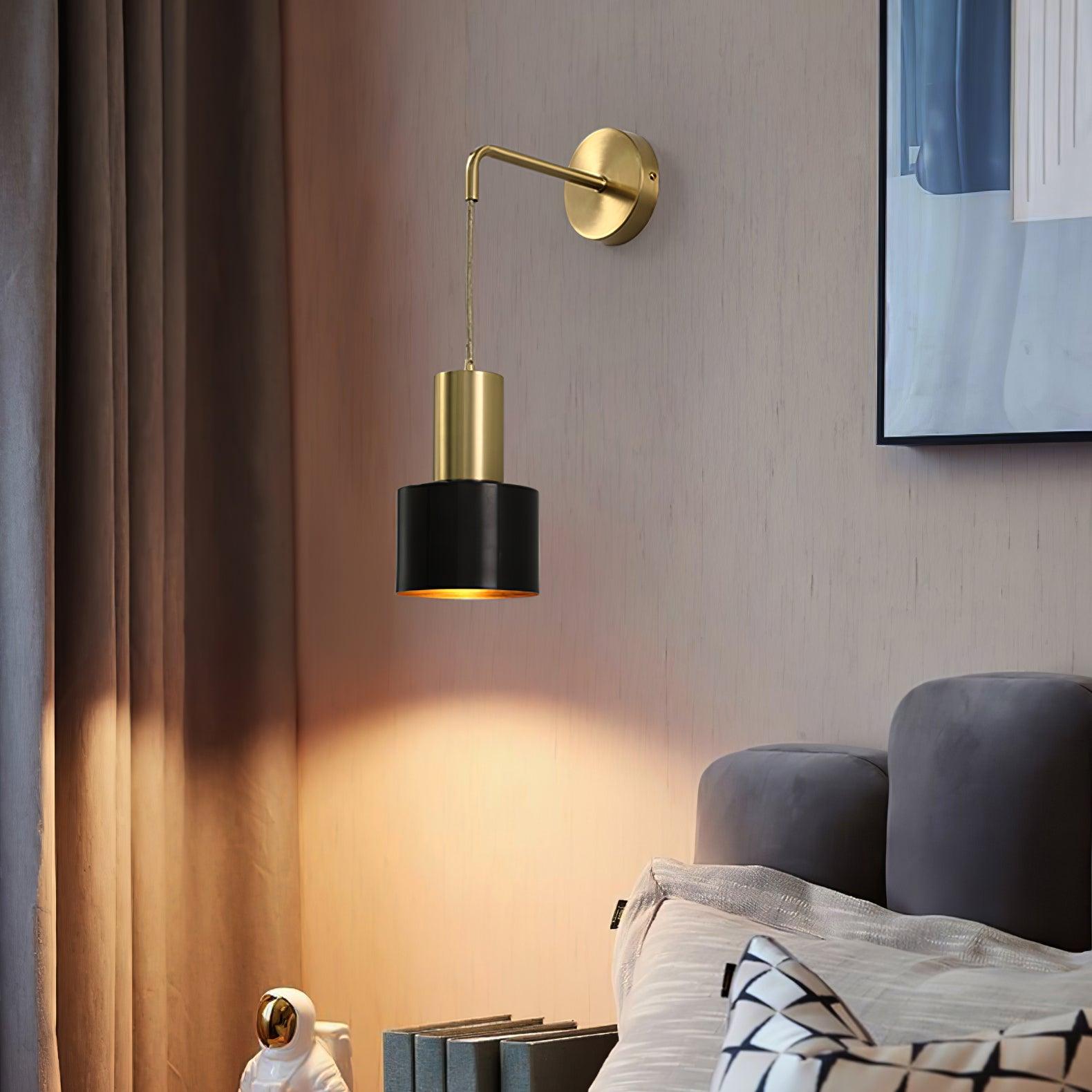 Arne Industrial Wall Sconce Metal Bracket Light for Indoor Bedroom Hallway and Living Room Decor