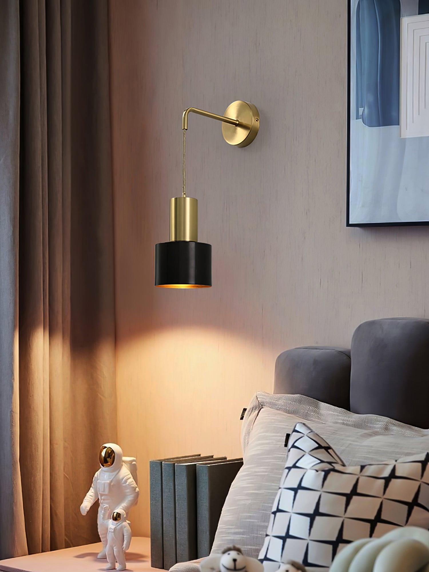Arne Industrial Wall Sconce Metal Bracket Light for Indoor Bedroom Hallway and Living Room Decor
