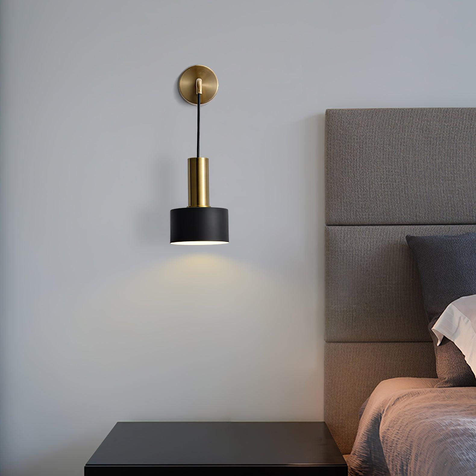 Arne Industrial Wall Sconce Metal Bracket Light for Indoor Bedroom Hallway and Living Room Decor