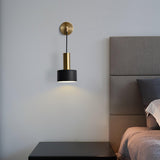 Arne Industrial Wall Sconce Metal Bracket Light for Indoor Bedroom Hallway and Living Room Decor