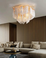 art-deco-aluminum-chain-tassel-semi-flush-mount-ceiling-chandelier-in-gold-and-silver
