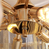 art-deco-aluminum-chain-tassel-semi-flush-mount-ceiling-chandelier-in-gold-and-silver