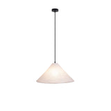Artisanal Pyramid Washi Paper Pendant Lamp Geometric Japanese Style Hanging Light for Dining Room and Bedroom