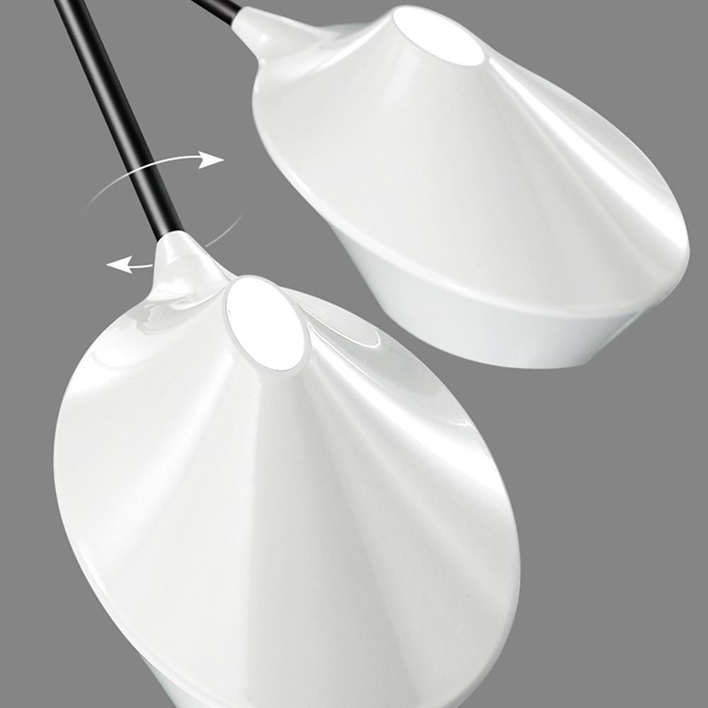 Artistic 8 Light Industrial Sputnik Chandelier for Dining Room Modern LED Metal Ceiling Lamp