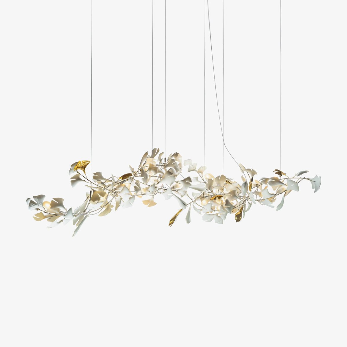 artistic-gingko-branch-chandelier-with-handcrafted-white-ceramic-leaves-and-gold-finish